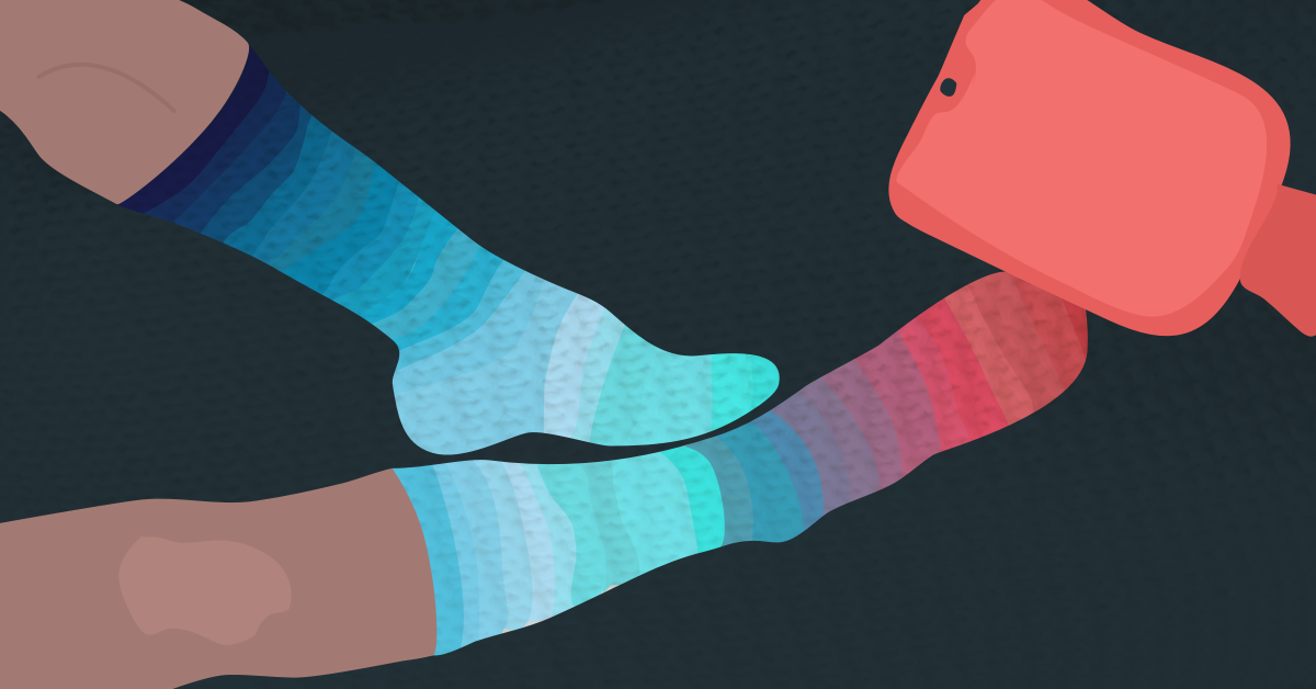 Compression Socks for Restless Leg Syndrome & Swelling